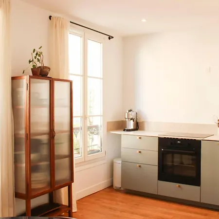 Apartmán Charming Jourdain Village Paříž